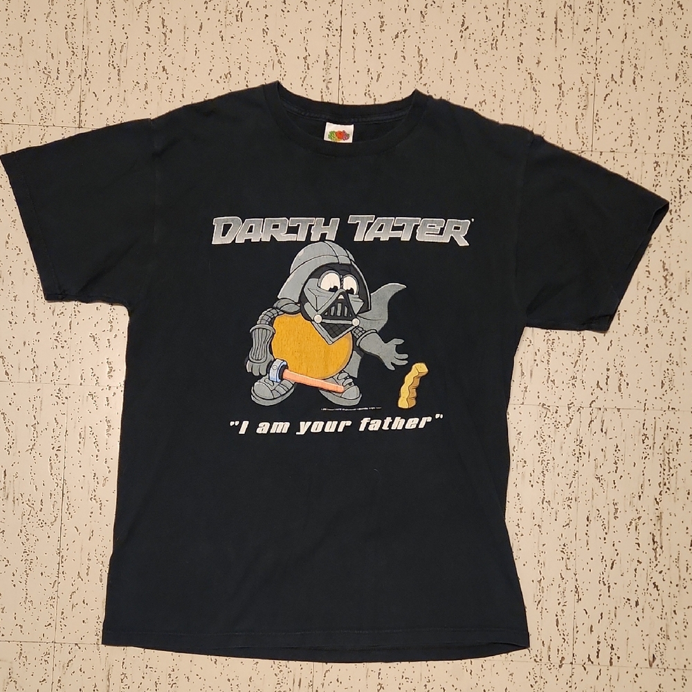Darth Tater "I Am Your Father" Toy Story 2 2005 T Shirt Vintage Y2K